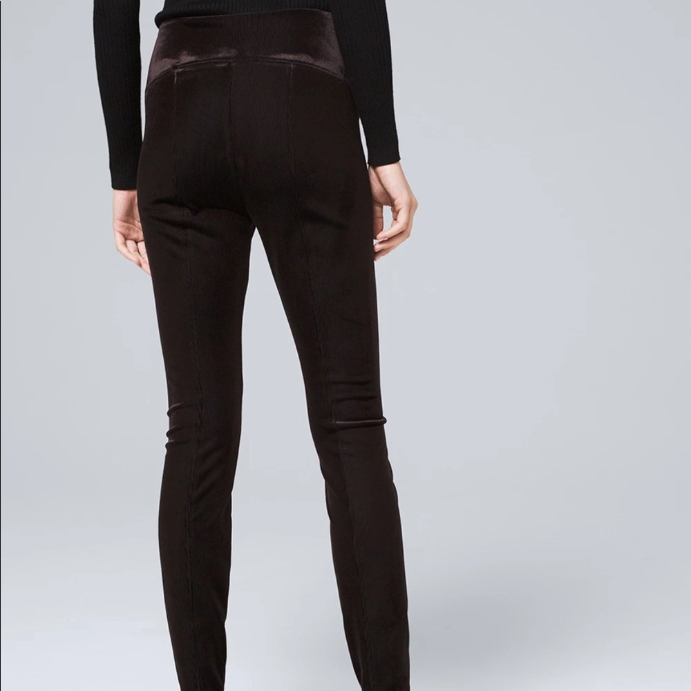 WHBM Velvet Corduroy Runway Legging